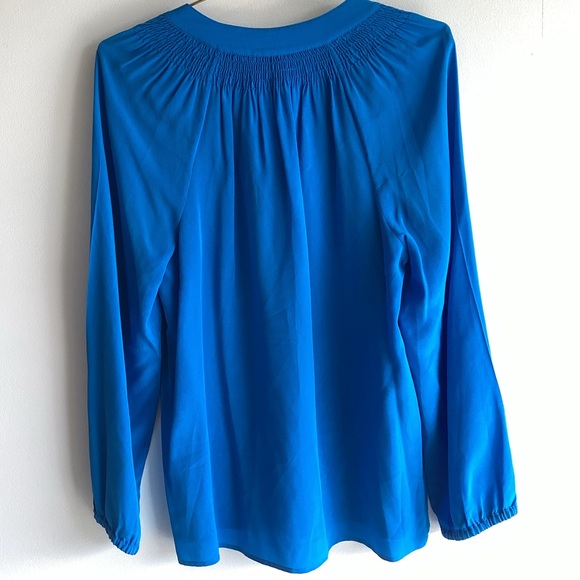 Lilly Pulitzer Elsa Silk Top Blue Size Small - Picture 4 of 7